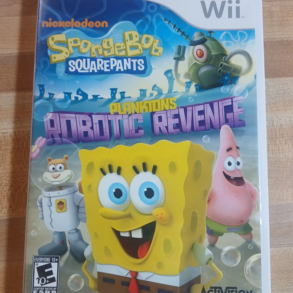 Nickelodeon SpongeBob SquarePants: Plankton's Robotic Revenge - Wii